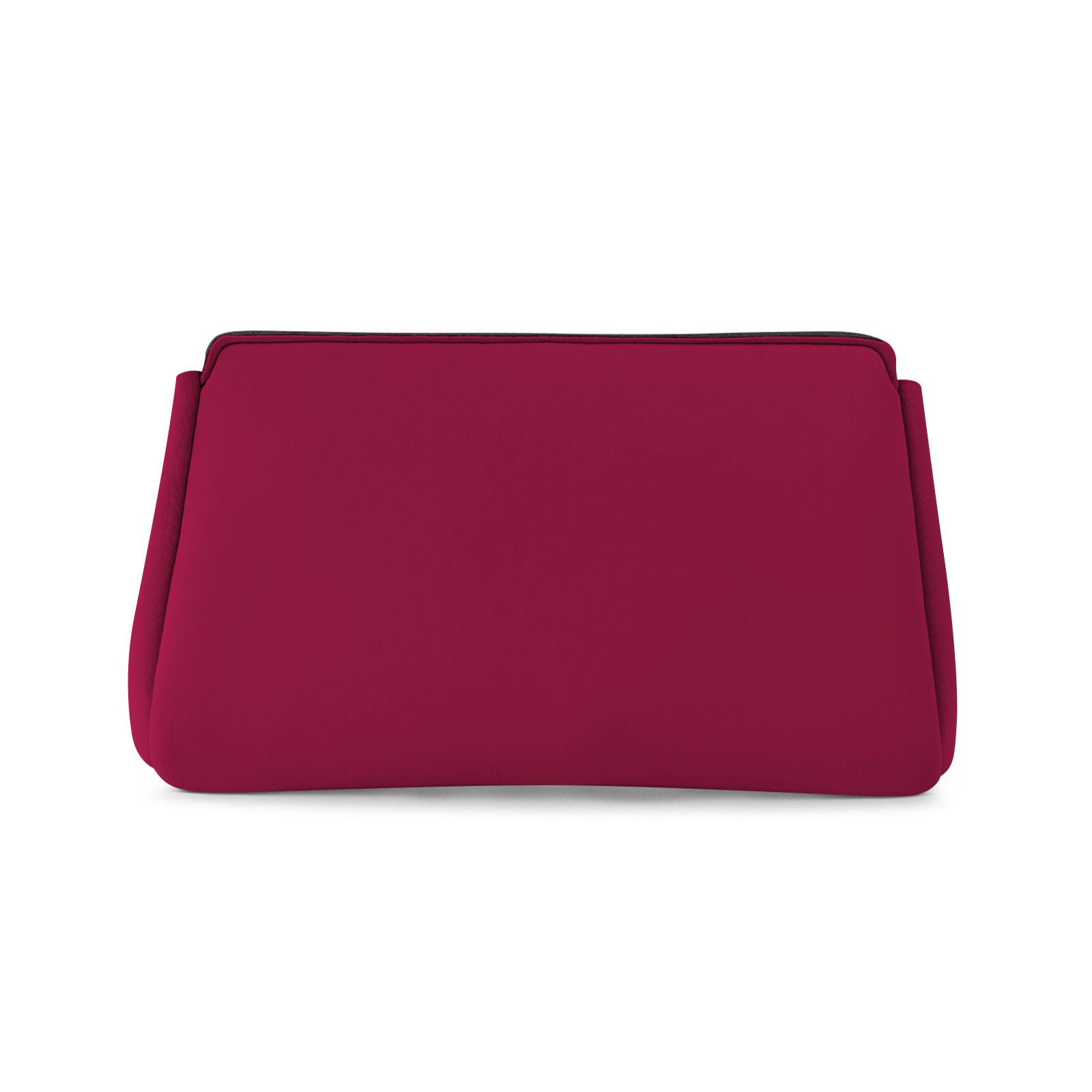 Pochette rossa scamosciata elegante con tracolla | Emila.it