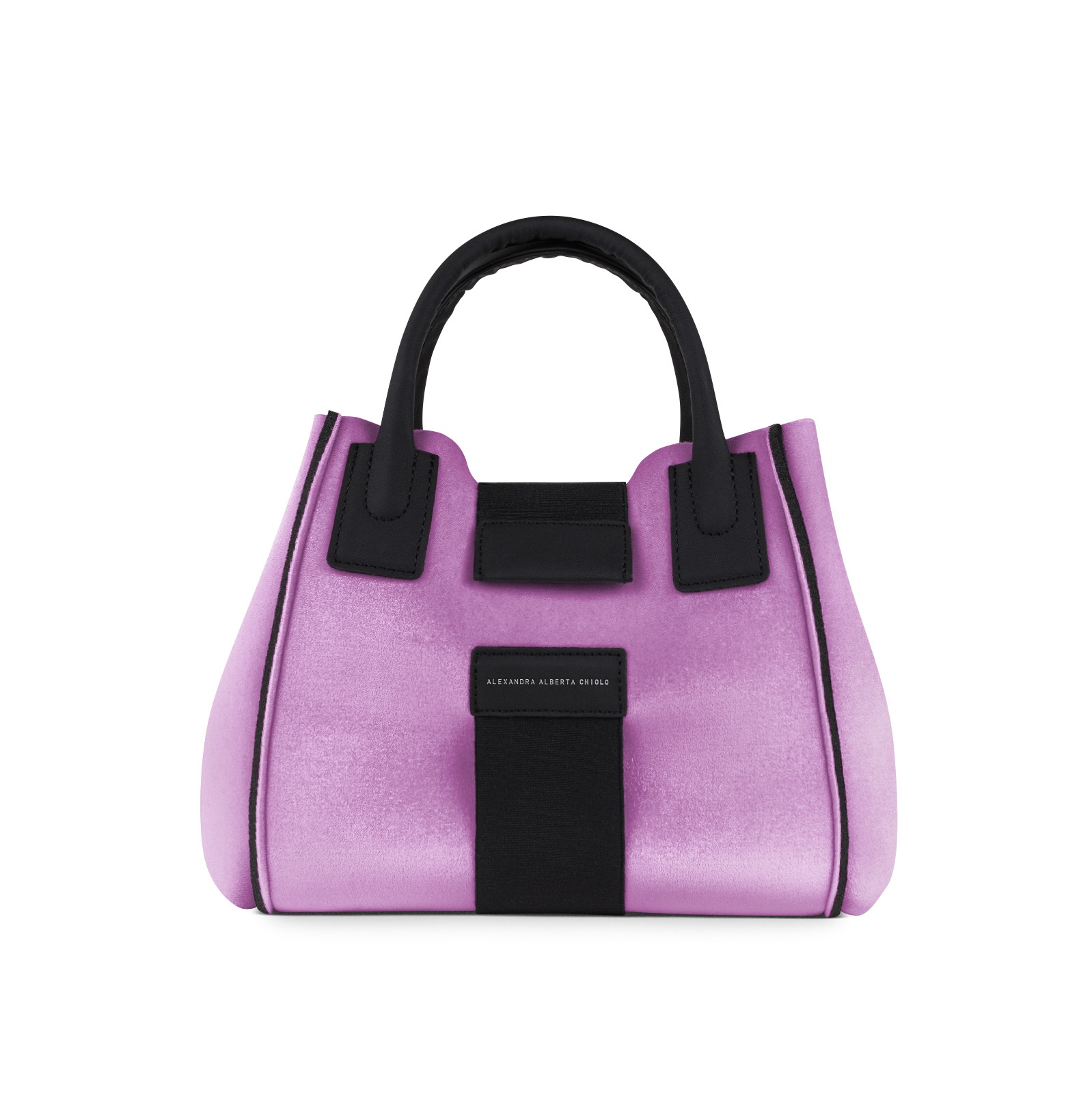 Mini Bag Lilla Velvet - Alexandra Alberta Chiolo. Made of Happiness.